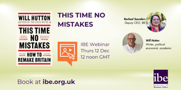 IBE webinar recording: This time no mistakes